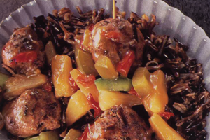Wild Hawaiian Cocktail Meatballs