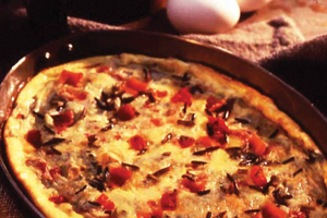 Elegant Wild Rice Frittata